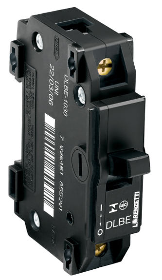 Figura 41 - Un interruptor de circuito utilizado en la instalación eléctrica
Figura 41 - Un interruptor de circuito utilizado en la instalación eléctrica
