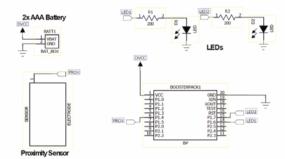 Figura 2 – Diagrama del BoosterPack
Figura 2 – Diagrama del BoosterPack