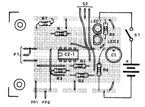 Figura 4 - Placa para el montaje
