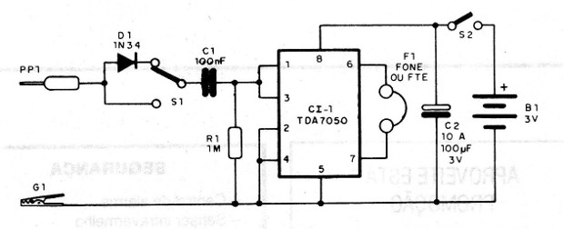 Figura 1 - Circuito completo del seguidor
