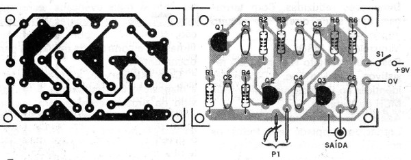 Figura 5 - Placa para el montaje
Figura 5 - Placa para el montaje