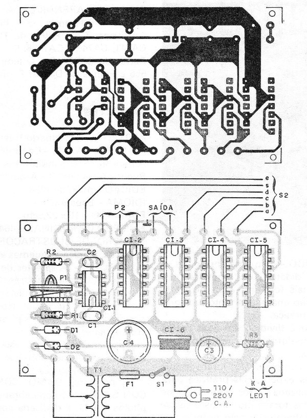 Figura 2 - Placa para el montaje
Figura 2 - Placa para el montaje