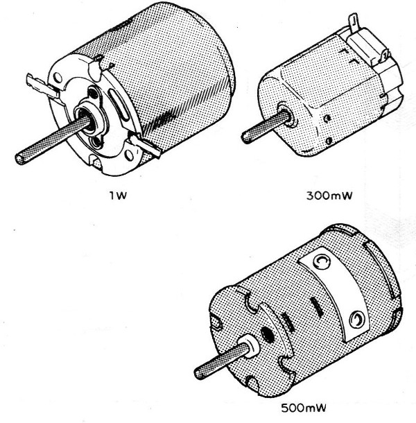 Figura 1- Motores comunes
Figura 1- Motores comunes