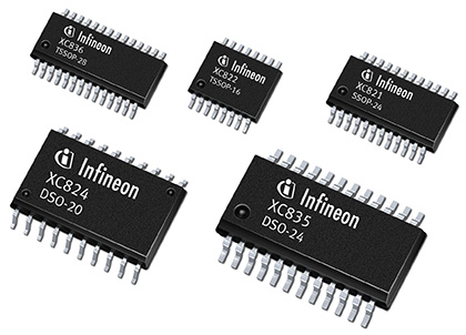 Figura 3 – Microcontroladores SMD
Figura 3 – Microcontroladores SMD