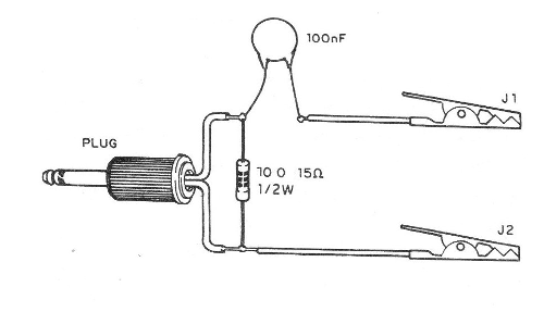 Figura 3- el cable de inyección de señal
Figura 3- el cable de inyección de señal
