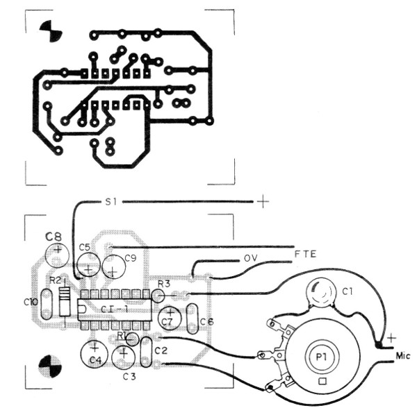 Figura 3 - Placa para el montaje
Figura 3 - Placa para el montaje