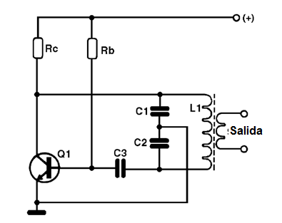 Figura 9 - Oscilador de Colpitts 
