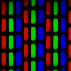 Figura 46 – Puntos de imagen de pantalla para un cinescopio.
Figura 46 – Puntos de imagen de pantalla para un cinescopio.
