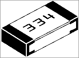 Figura 27 - Resistor de 330 k ohms
Figura 27 - Resistor de 330 k ohms