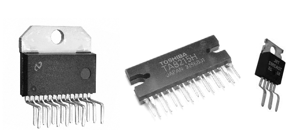    Figura 15 – Amplificadores de audio lineales o analógicos
