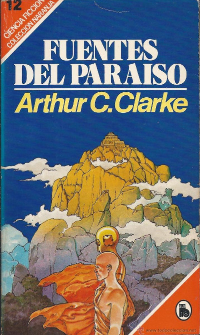 Figura 8 - Libro de Clarke que prevé el uso del láser en la transmisión de energía.
