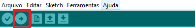 Figura 6 - botón de compilación y subida de programa a NodeMCU
