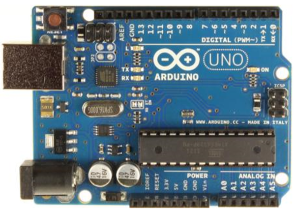 Figura 1. Placa de Arduino Uno
