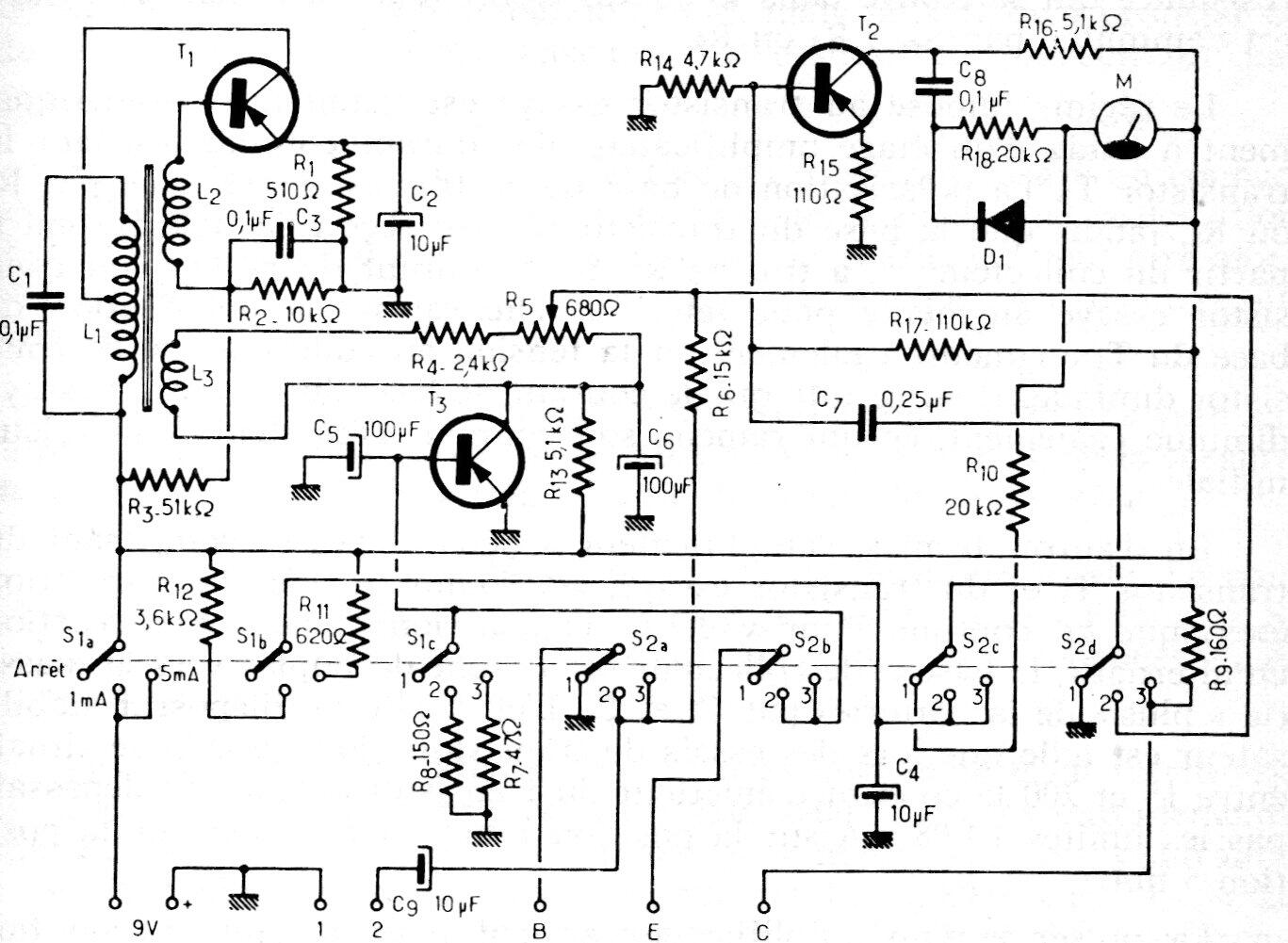 Probador de transistores dinámico II
Probador de transistores dinámico II
