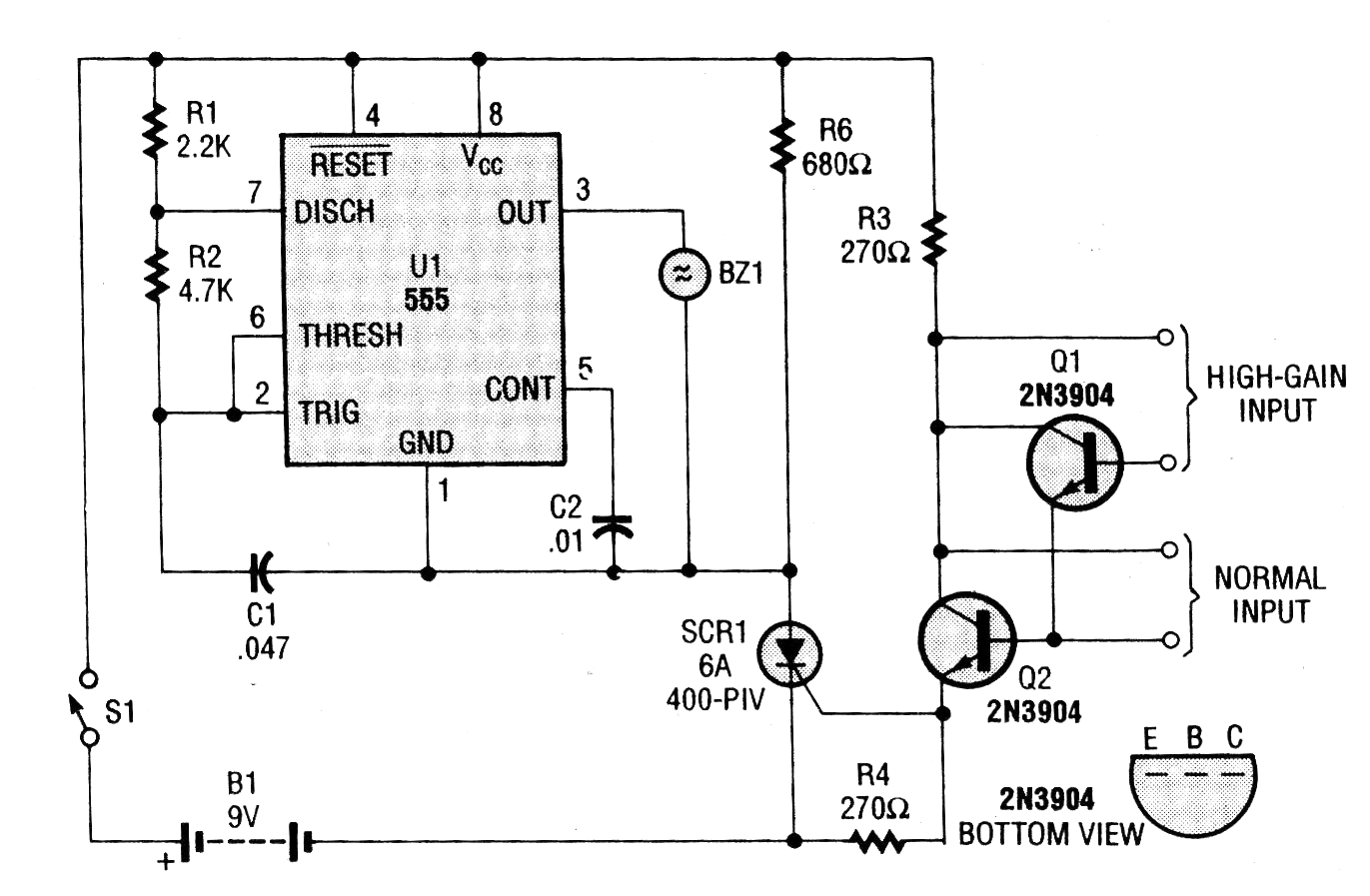 Alarma de nivel de agua
Alarma de nivel de agua
