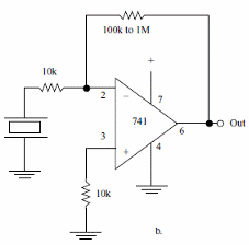 Amplificador Para Sensor Piezoeléctrico 741 
