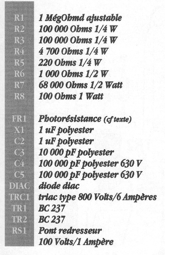 Interruptor Crepuscular
Interruptor Crepuscular