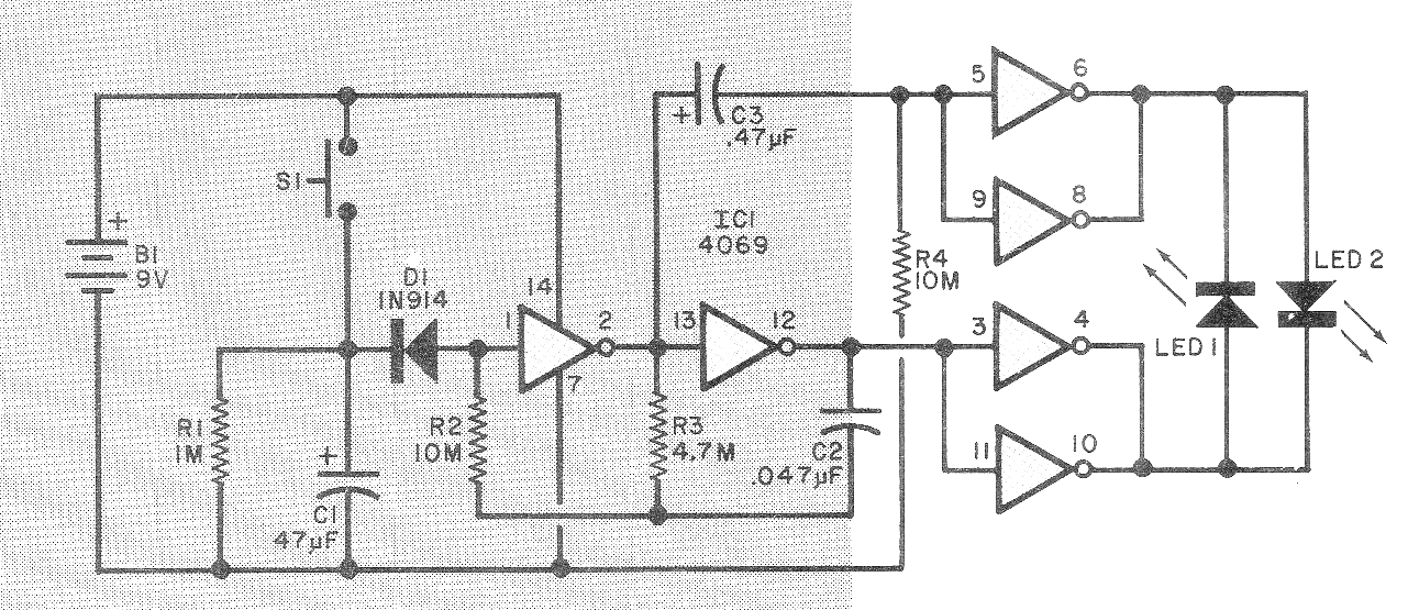 Pulsador de LED
Pulsador de LED