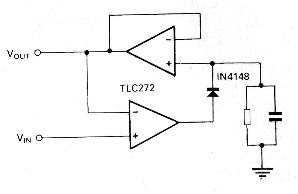 Detector de Pico TLC272
Detector de Pico TLC272