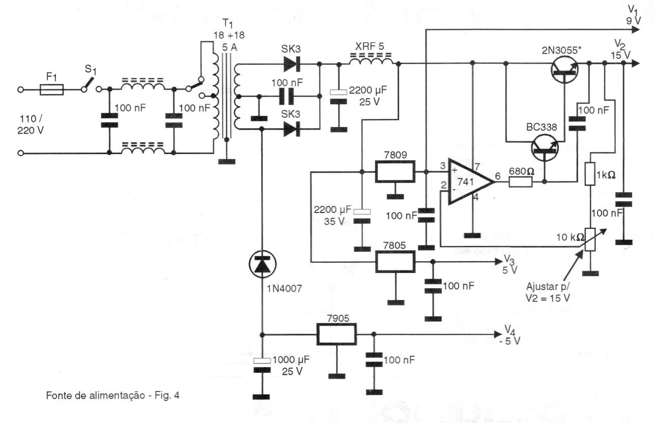 Fuente Potente de 6 y 15 V
Fuente Potente de 6 y 15 V