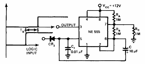 Llave con Retardo 555
Llave con Retardo 555