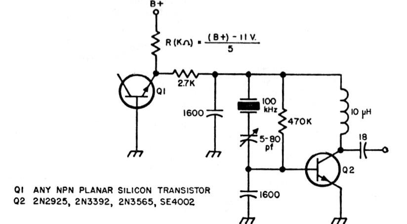 Calibrador de 100 kHz
Calibrador de 100 kHz
