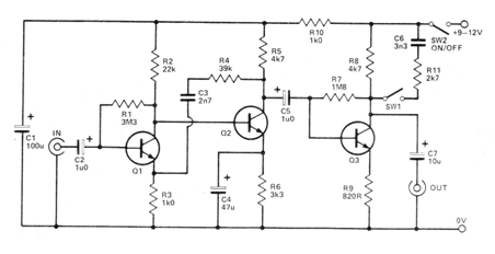 Preamplificador Para Cinta Cassette
Preamplificador Para Cinta Cassette
