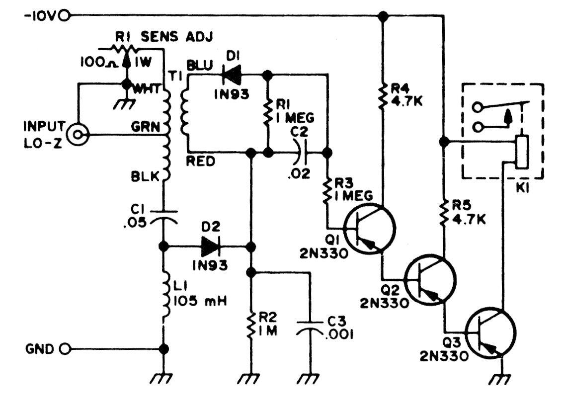 Decodificador de tono selectivo
Decodificador de tono selectivo