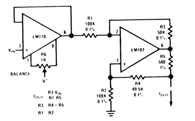 Fuente de corriente bilateral
Fuente de corriente bilateral