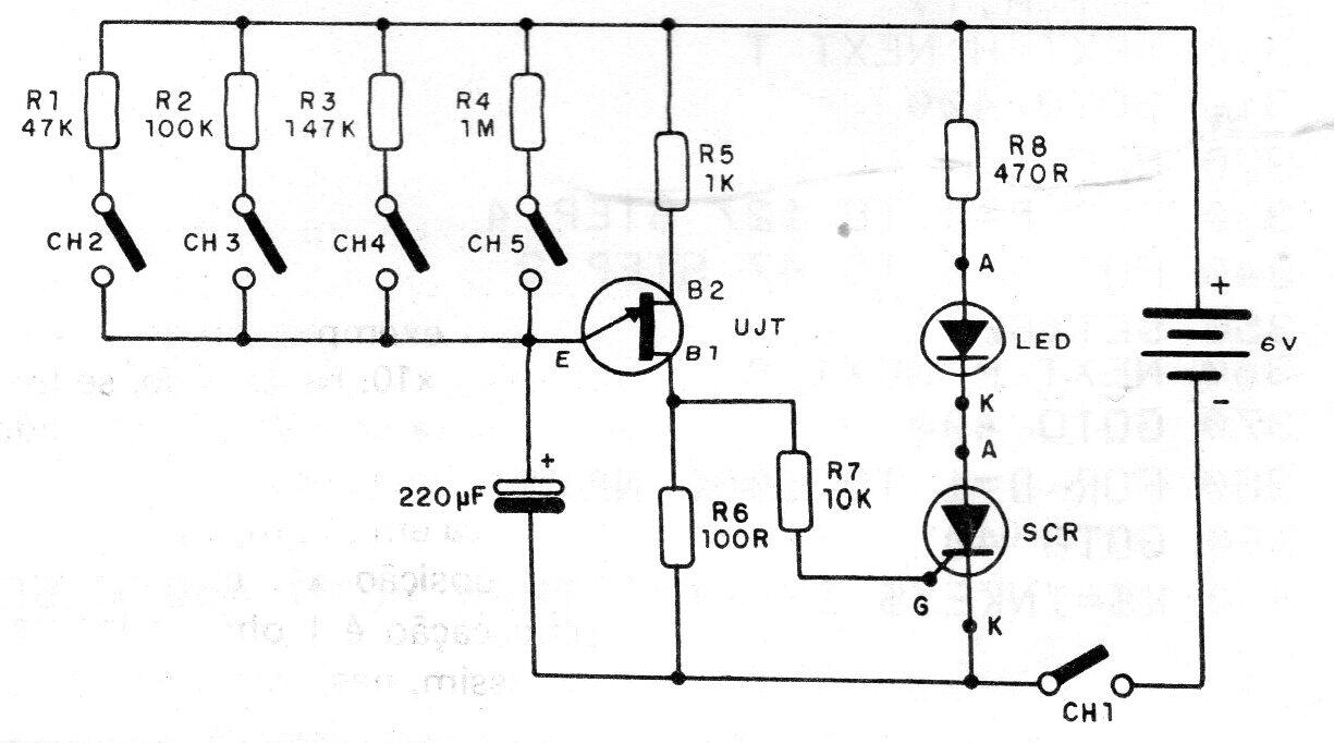 Minitimer com unijuntura
Minitimer com unijuntura