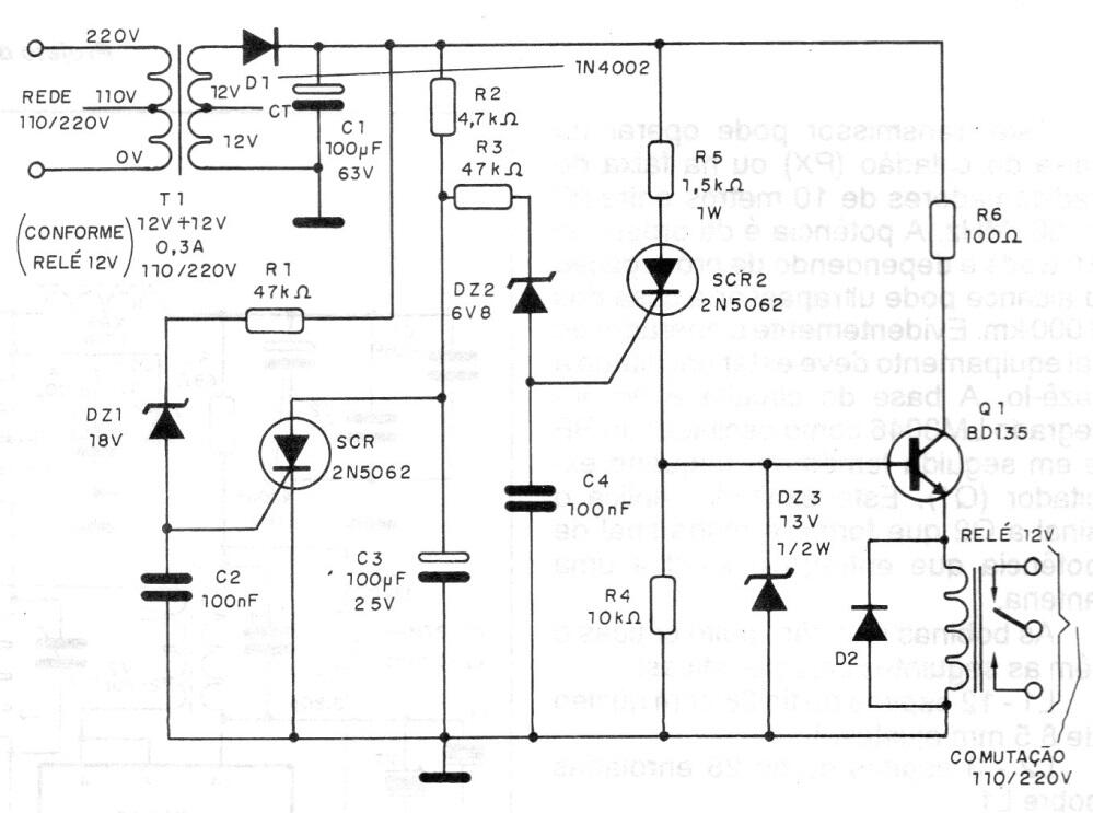 Selector de tensión
Selector de tensión