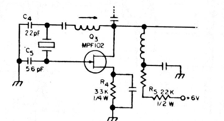 Oscilador con FET
Oscilador con FET
