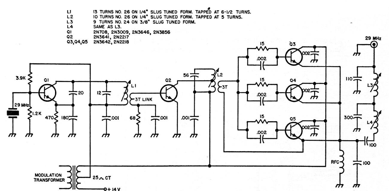 Transmisor de 3 W para el rango de 2 metros
Transmisor de 3 W para el rango de 2 metros