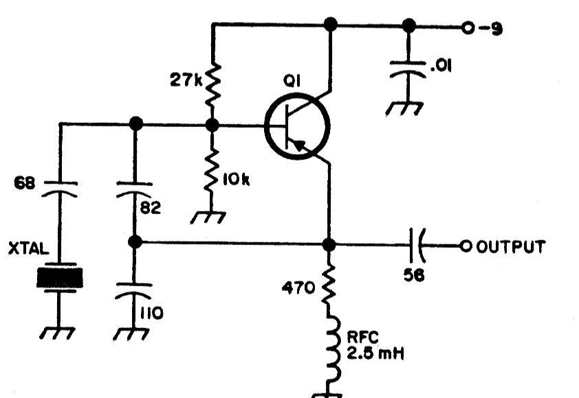 Oscilador de cristal para 20 MHz
Oscilador de cristal para 20 MHz