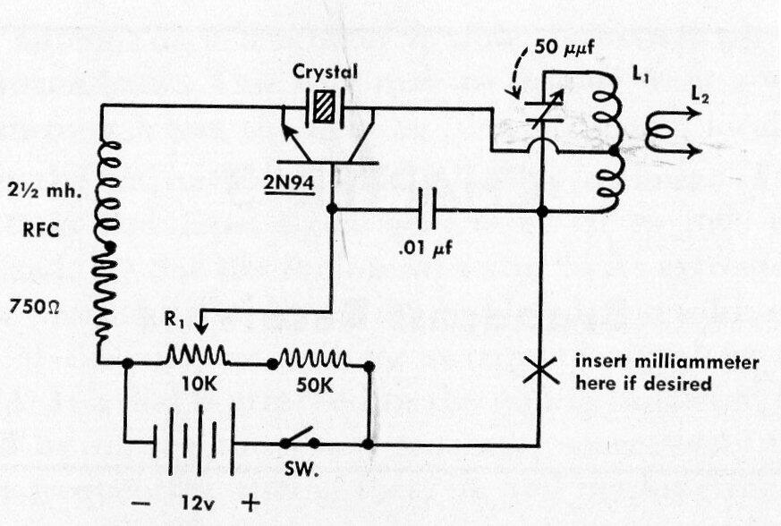 Oscilador de cristal de alta frecuencia
Oscilador de cristal de alta frecuencia