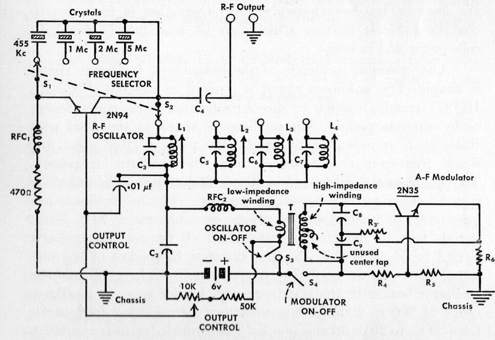 Oscilador a prueba con múltiples cristales
Oscilador a prueba con múltiples cristales
