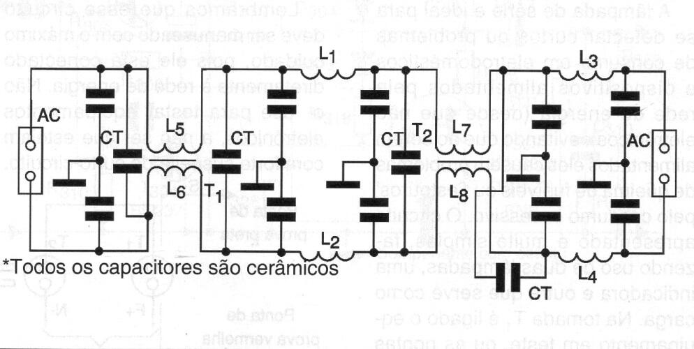 Filtro múltiple contra EMI
Filtro múltiple contra EMI