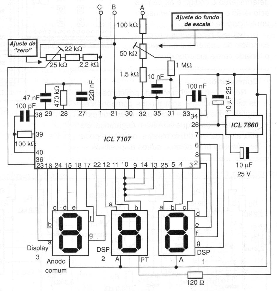 Fuente variable con voltímetro digital
Fuente variable con voltímetro digital