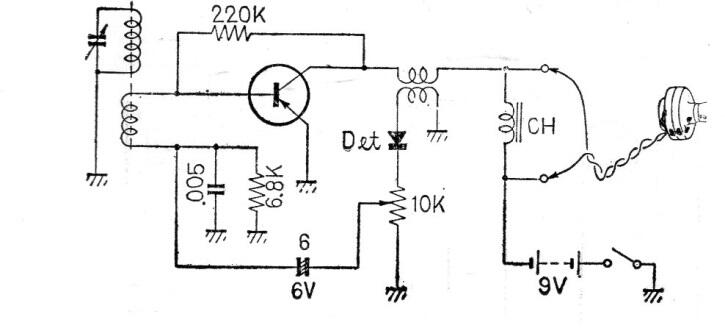 Radio AM de 1 transistor
Radio AM de 1 transistor