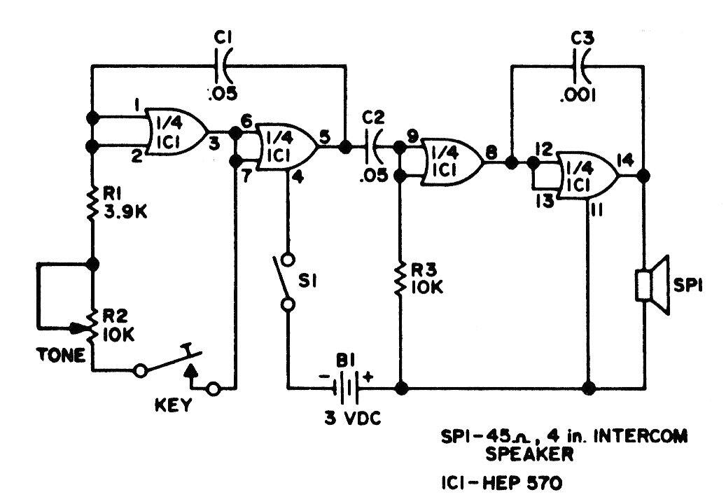 Oscilador para práctica de telegrafía
Oscilador para práctica de telegrafía