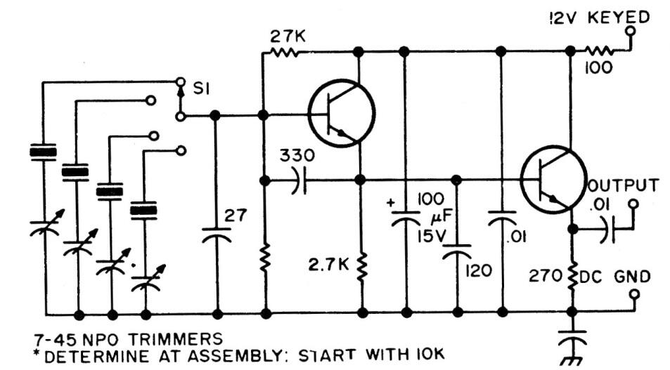 Oscilador multifrecuencia
Oscilador multifrecuencia