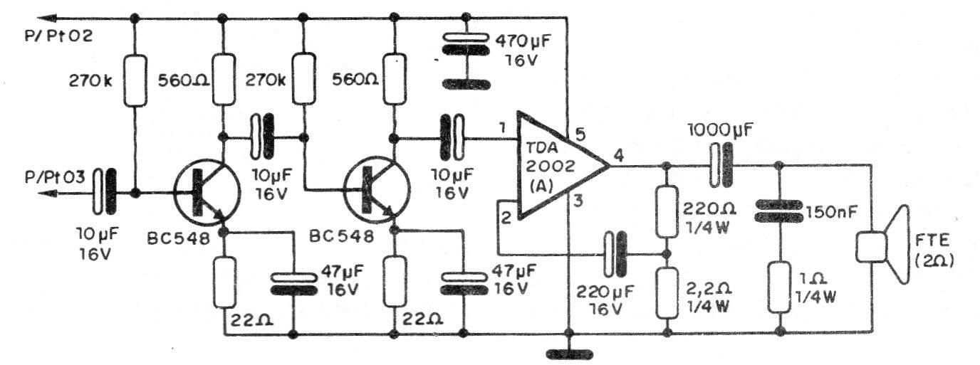 Amplificador de alarma
Amplificador de alarma