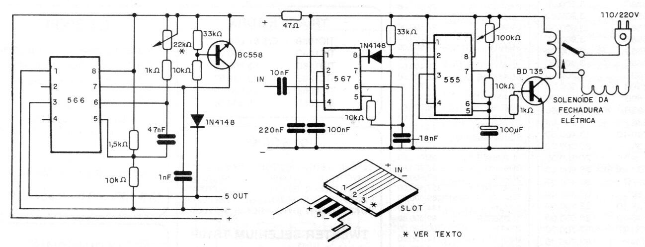 Cerradura electrónica PLL
Cerradura electrónica PLL
