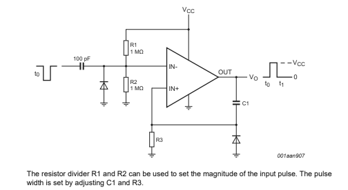 Multivibrador con el NCX2220
Multivibrador con el NCX2220