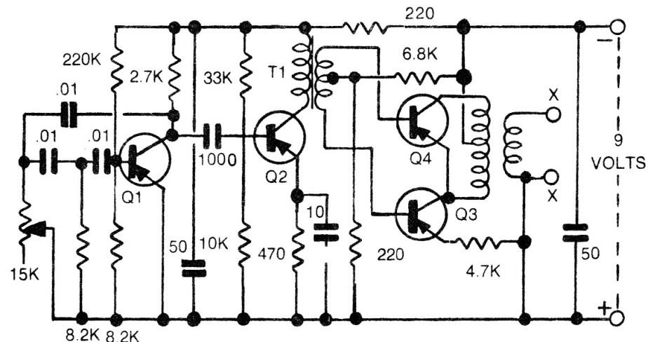 Transmisor de control remoto inductivo
Transmisor de control remoto inductivo