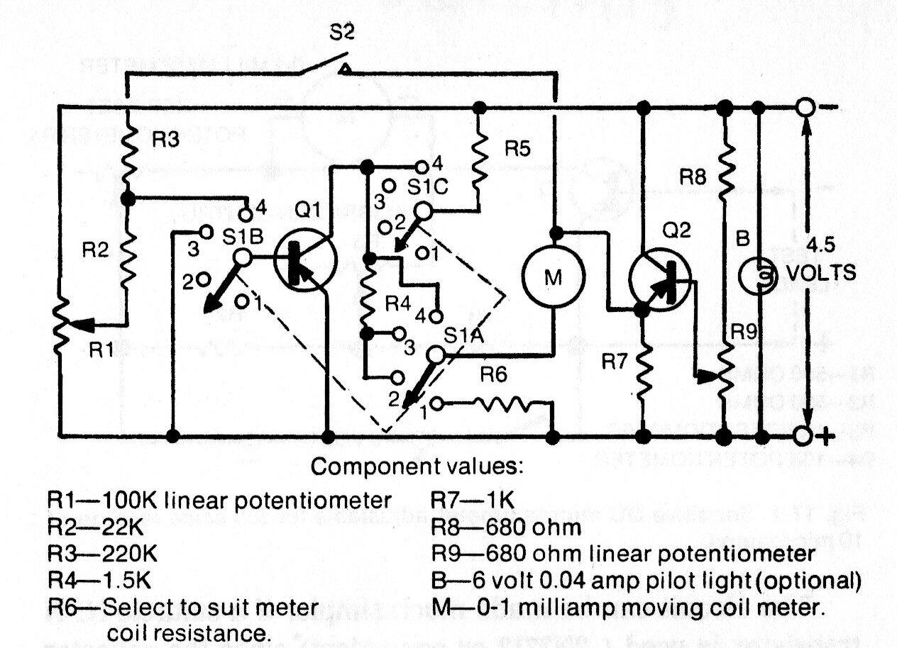 Probador de transistores
Probador de transistores