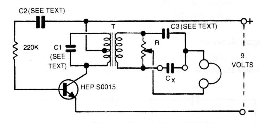 Simple capacímetro
Simple capacímetro