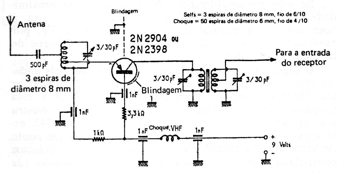 Preamplificador VHF
Preamplificador VHF