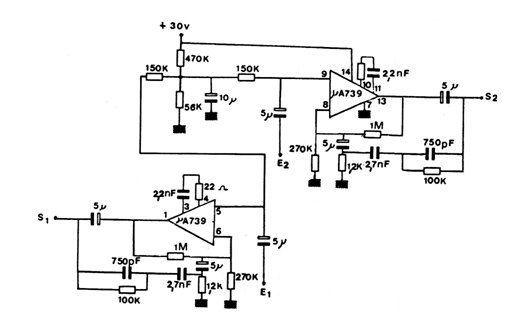 Preamplificador estéreo RIAA
Preamplificador estéreo RIAA
