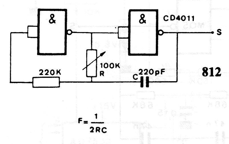 Astable NAND CMOS I
Astable NAND CMOS I